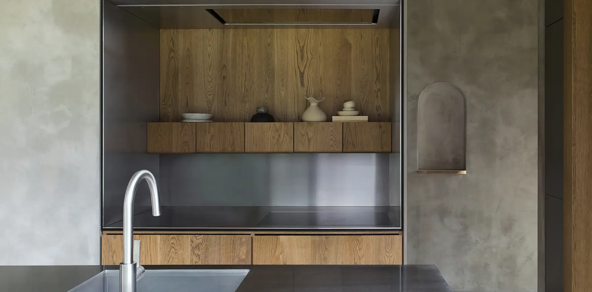Konga kitchen with window view