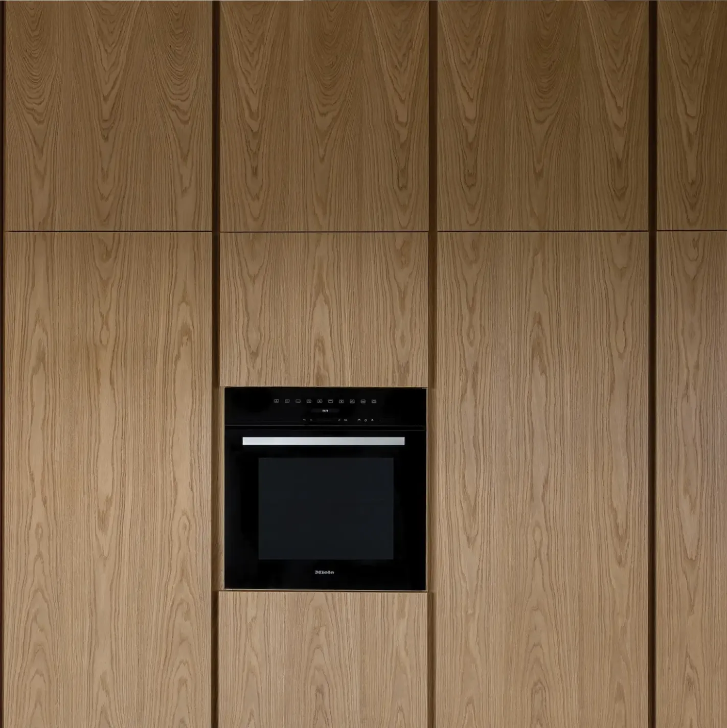 Oak kitchen texture close-up
