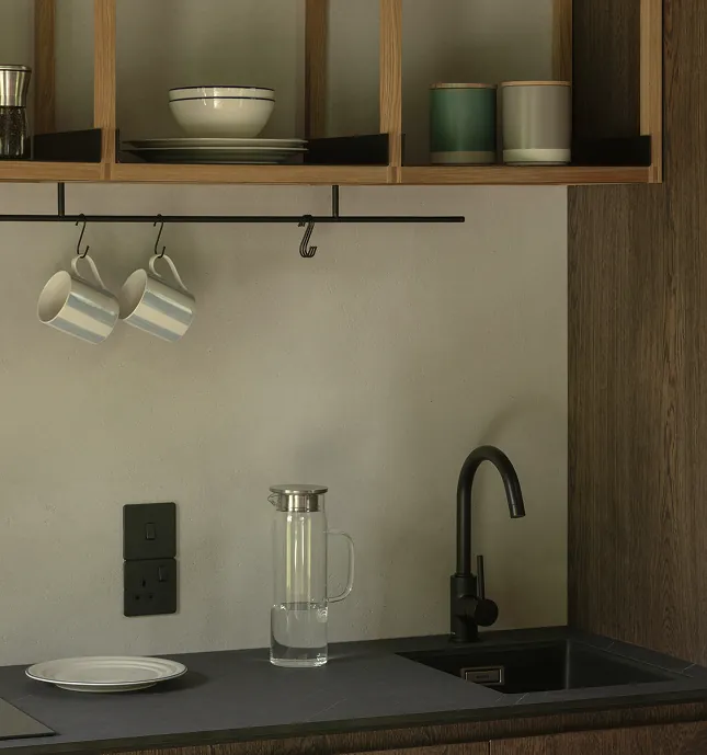 Konga M kitchenette