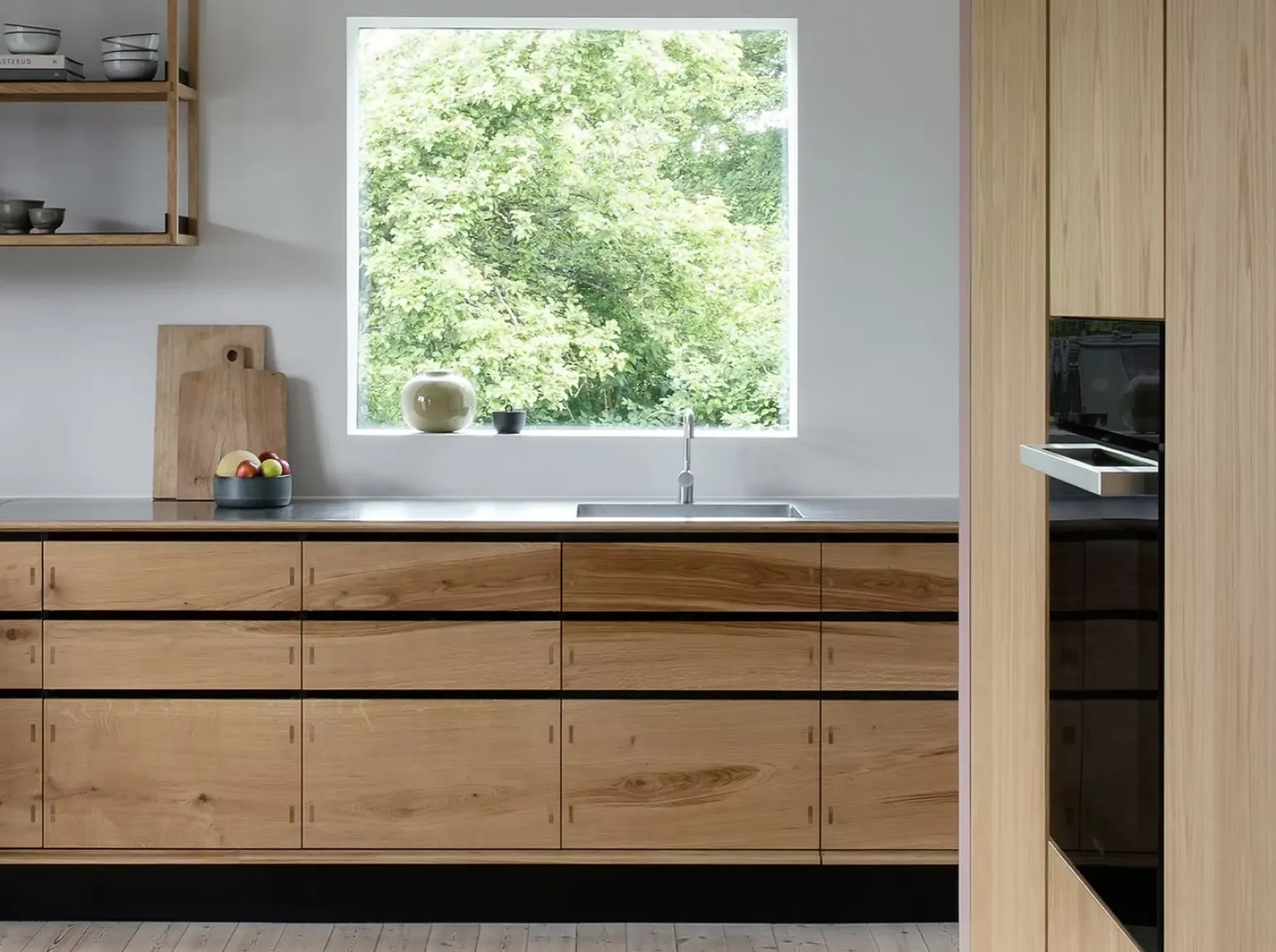 Handcrafted oak wood KONGA kitchen