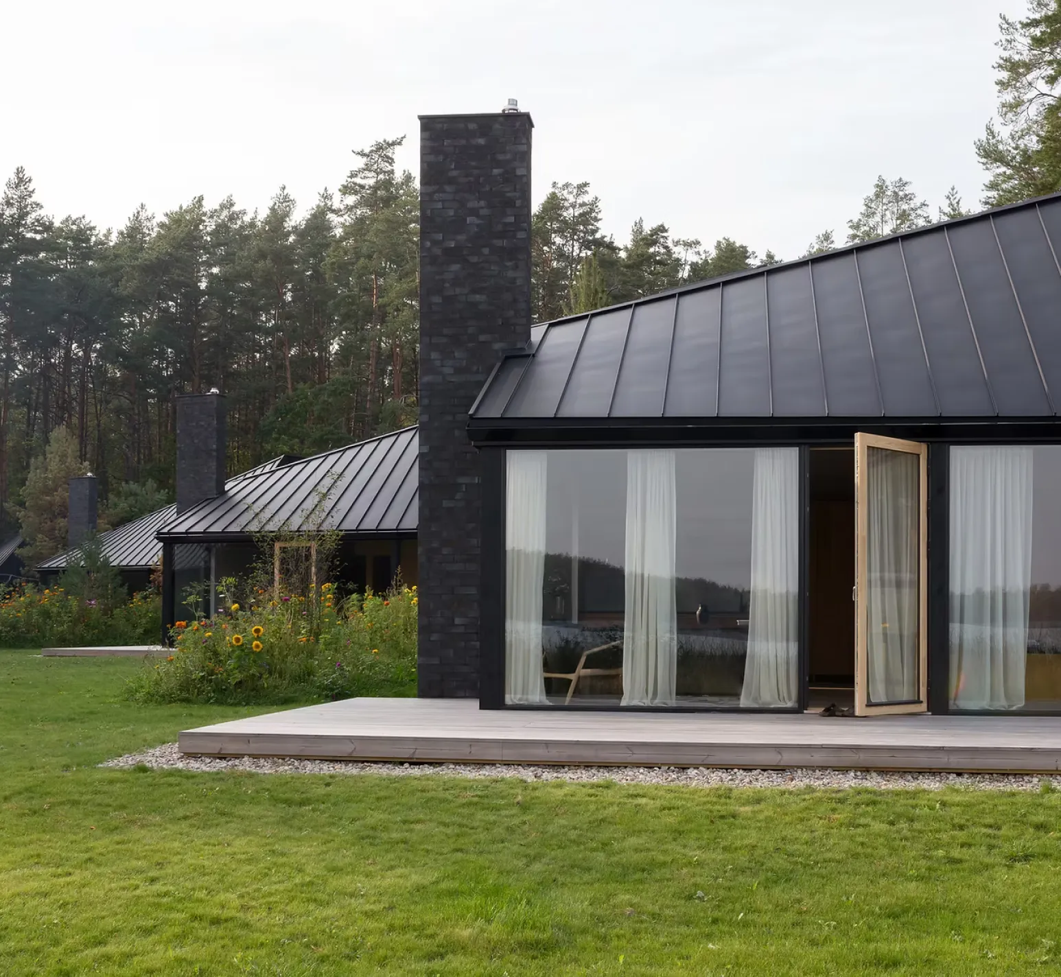 Konga Village cabin among pines